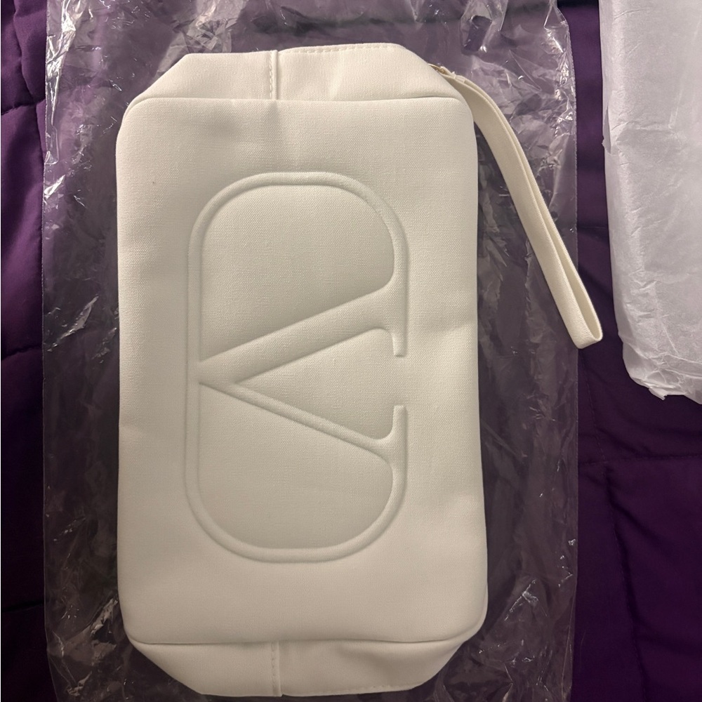 Valentino Ivory Pouch